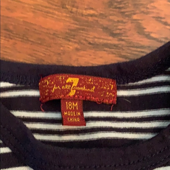 18mo 7 For all Mankind onesies. Like new - Picture 2 of 2